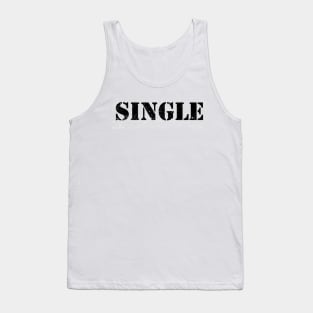 Single (distressed) Tank Top